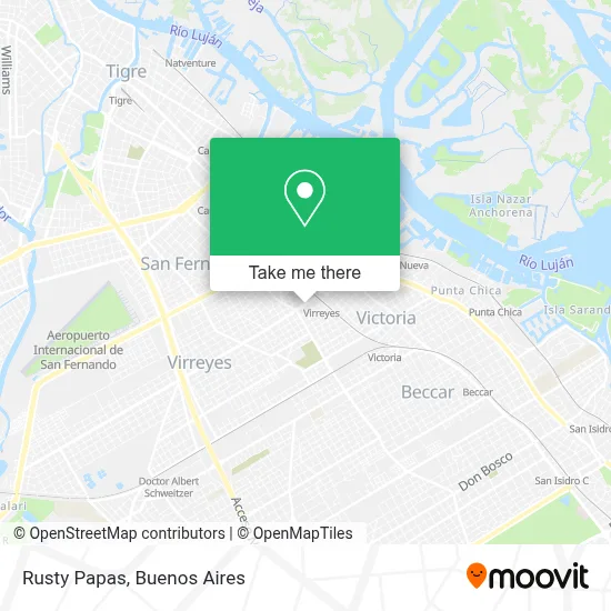 Rusty Papas map