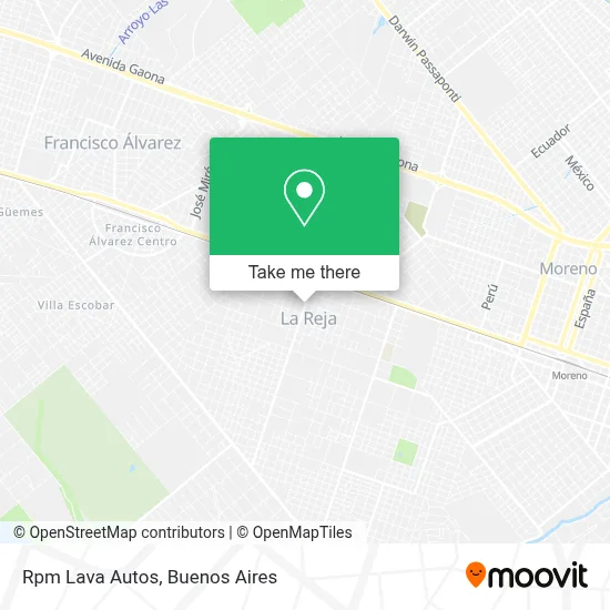 Rpm Lava Autos map