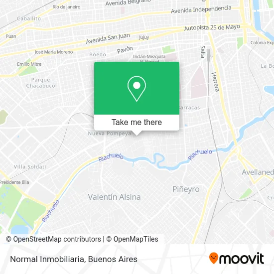 Normal Inmobiliaria map