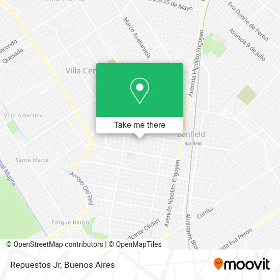 Repuestos Jr map
