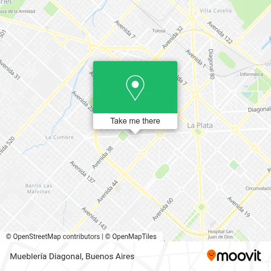 Mueblería Diagonal map