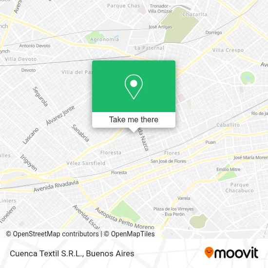 Cuenca Textil S.R.L. map