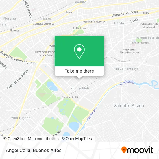 Angel Colla map