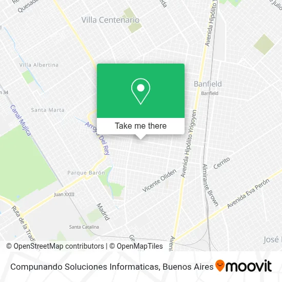 Compunando Soluciones Informaticas map