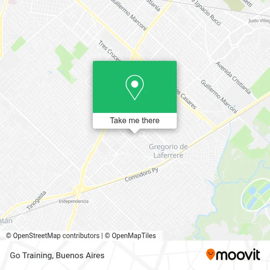 Go Training map