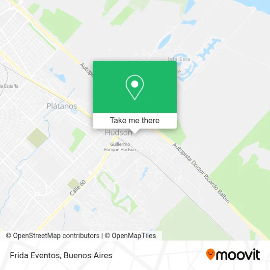 Frida Eventos map