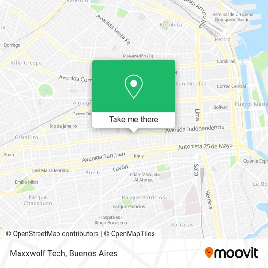 Maxxwolf Tech map