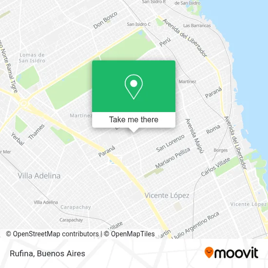 Rufina map