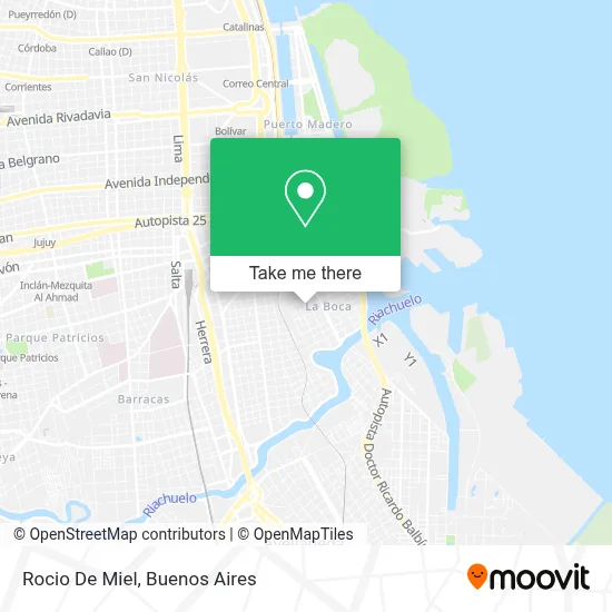 Rocio De Miel map