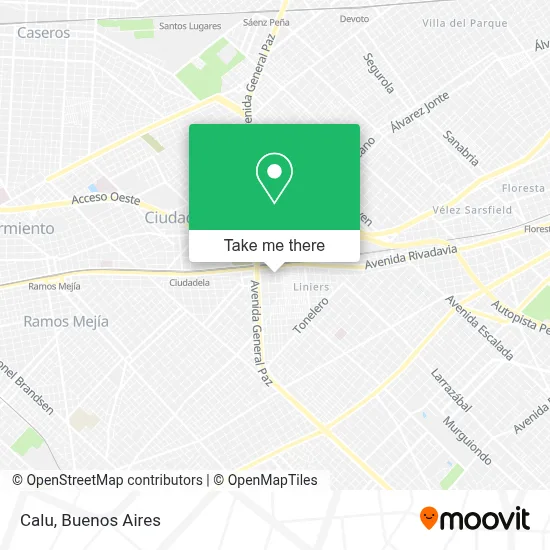 Calu map
