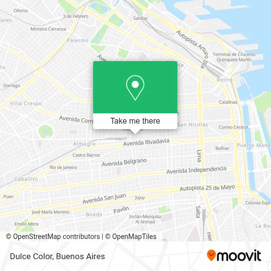 Dulce Color map
