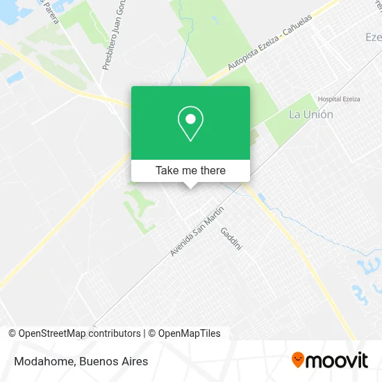 Modahome map