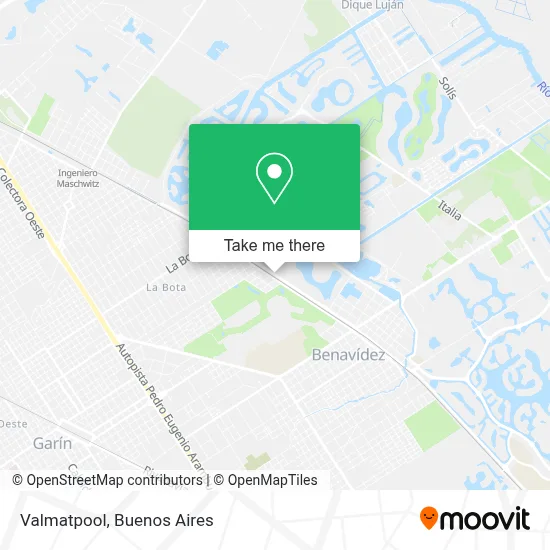 Valmatpool map