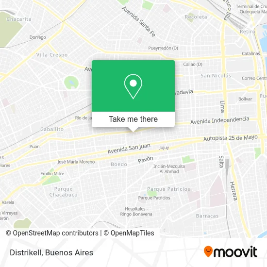 Distrikell map