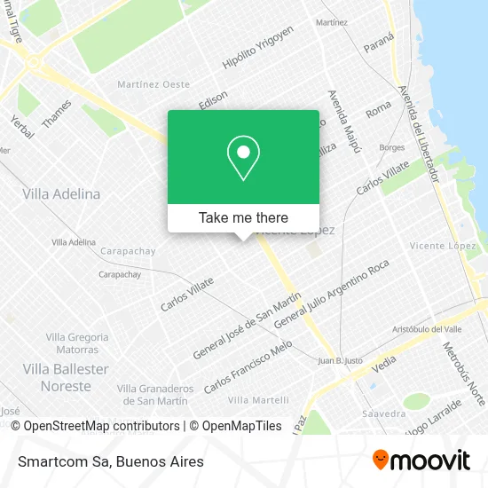 Smartcom Sa map