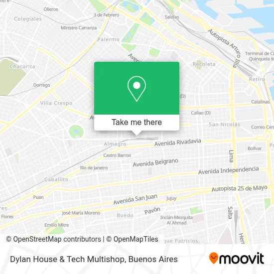 Dylan House & Tech Multishop map