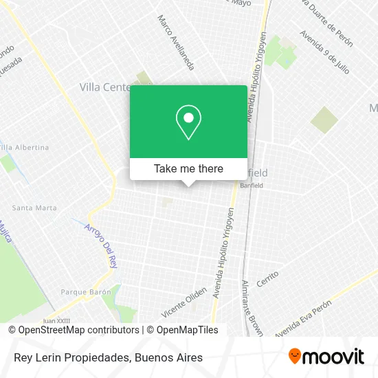 Rey Lerin Propiedades map