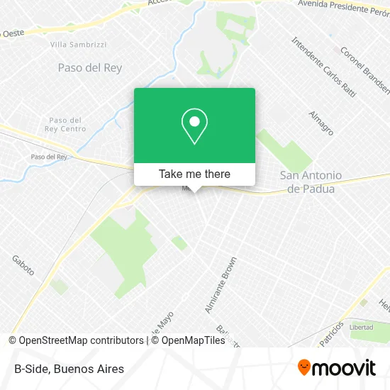 B-Side map