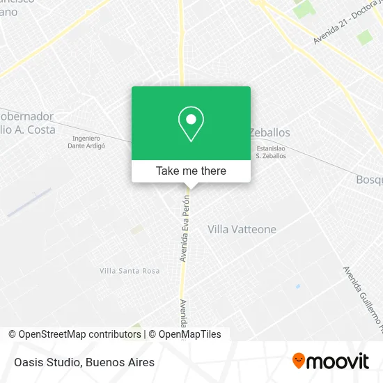 Oasis Studio map