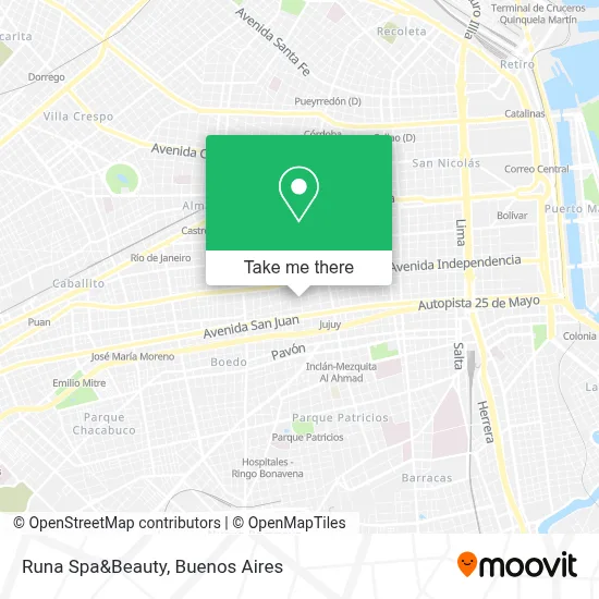 Runa Spa&Beauty map