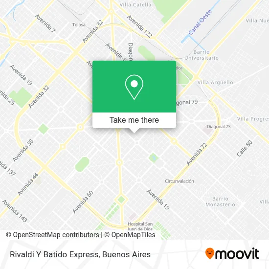 Rivaldi Y Batido Express map