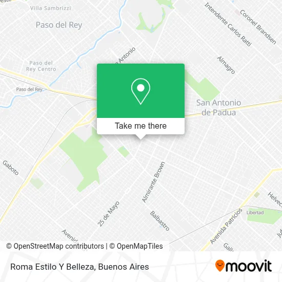 Roma Estilo Y Belleza map