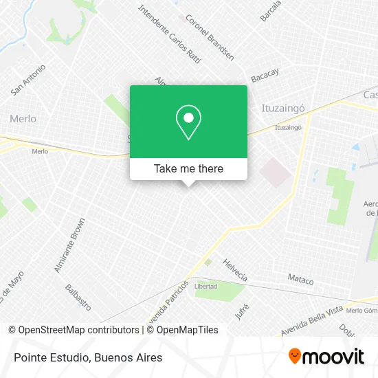 Pointe Estudio map