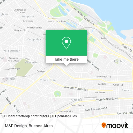 M&F Design map