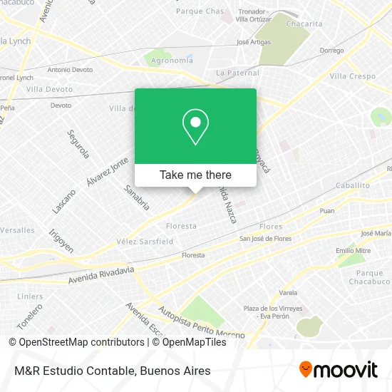 M&R Estudio Contable map