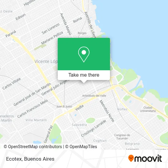 Ecotex map