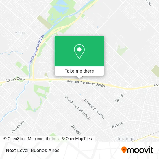 Next Level map
