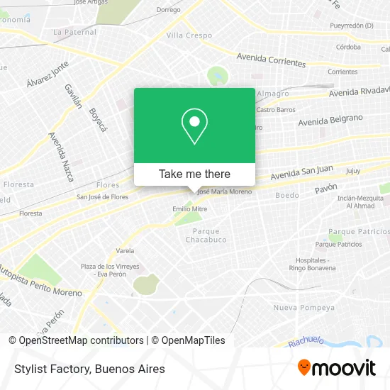 Stylist Factory map