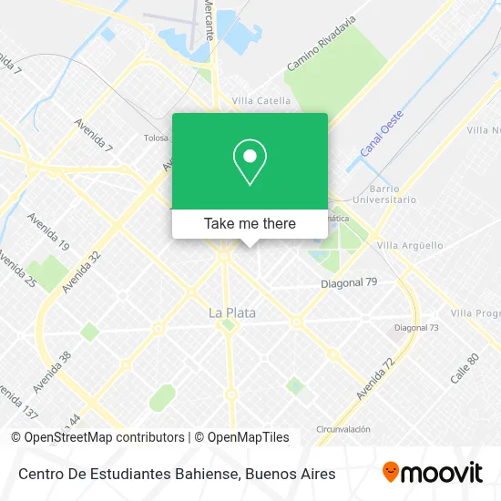 Centro De Estudiantes Bahiense map