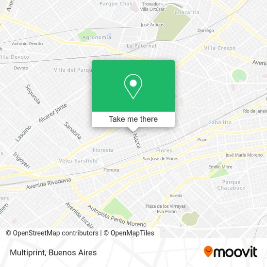 Multiprint map