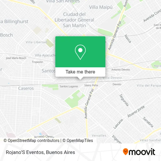 Rojano’S Eventos map
