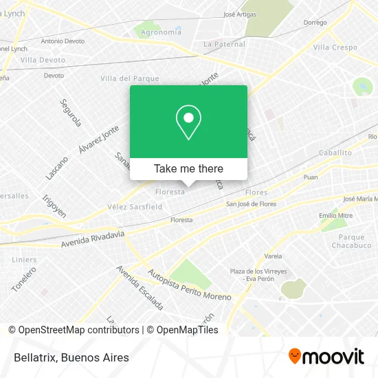 Bellatrix map