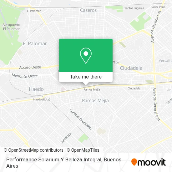 Performance Solarium Y Belleza Integral map