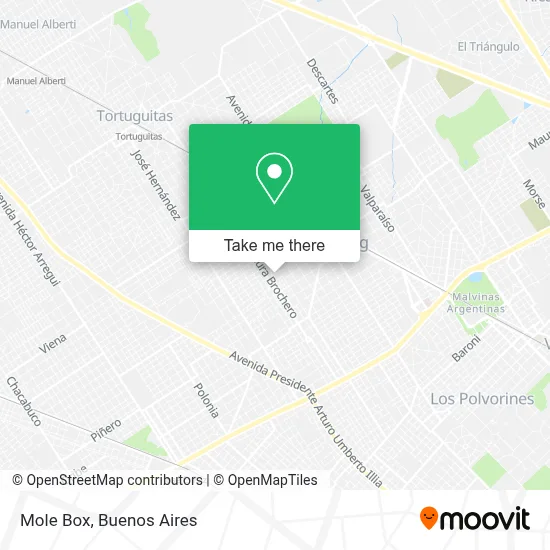 Mole Box map