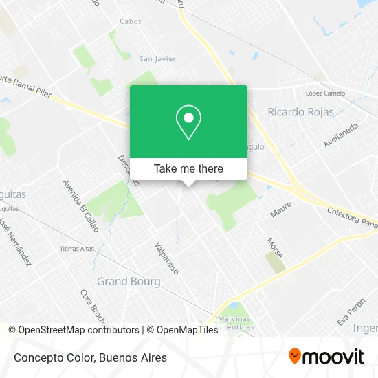 Concepto Color map