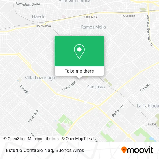 Estudio Contable Naq map