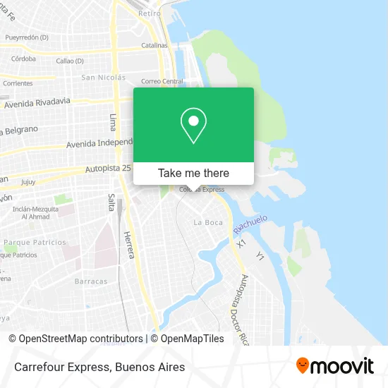 Carrefour Express map