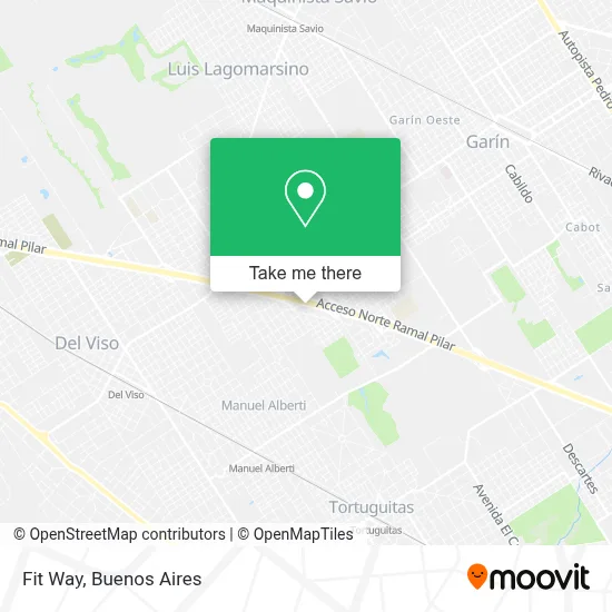 Fit Way map