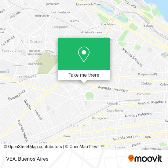 Vea map