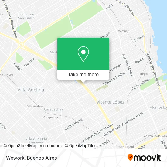 Wework map