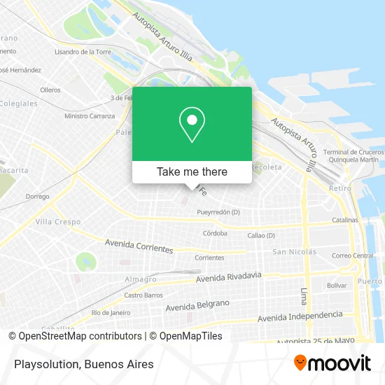 Playsolution map