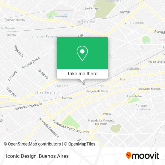 Iconic Design map