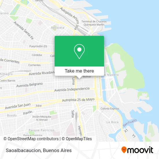 Saoalbacaucion map