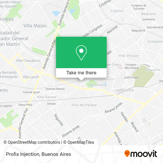 Profix Injection map