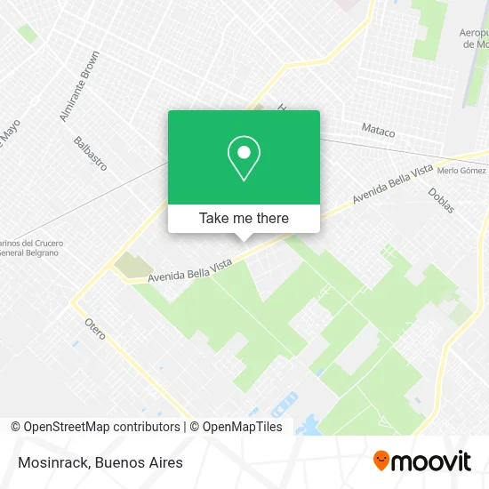 Mosinrack map