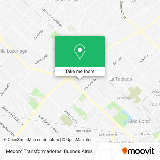 Mecom Transformadores map
